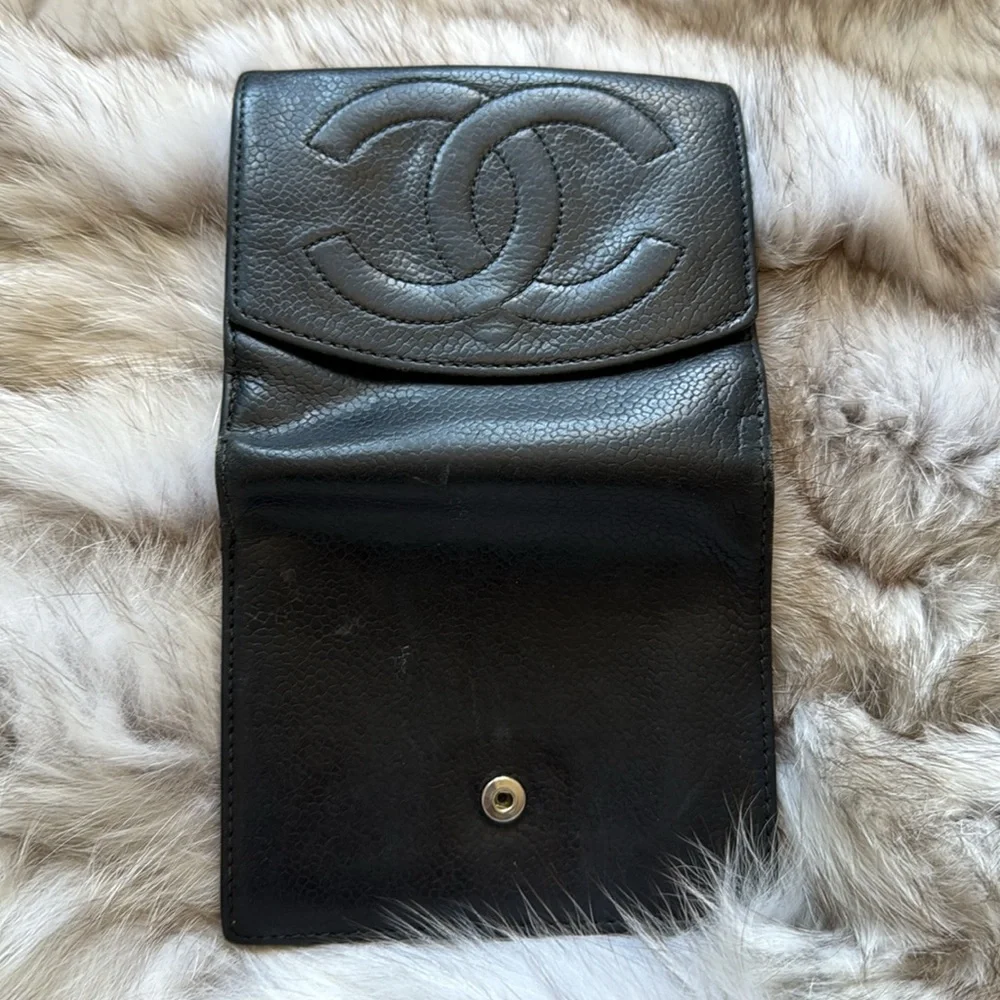 Chanel Black Leather Wallet - Picture 9 of 17